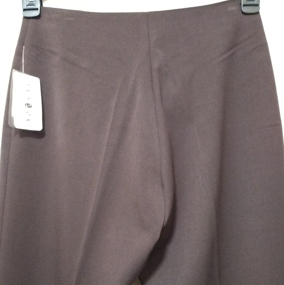 Elegant & Sophisticated Chocolate, Wine Dress Pant - Picture 4 of 16
